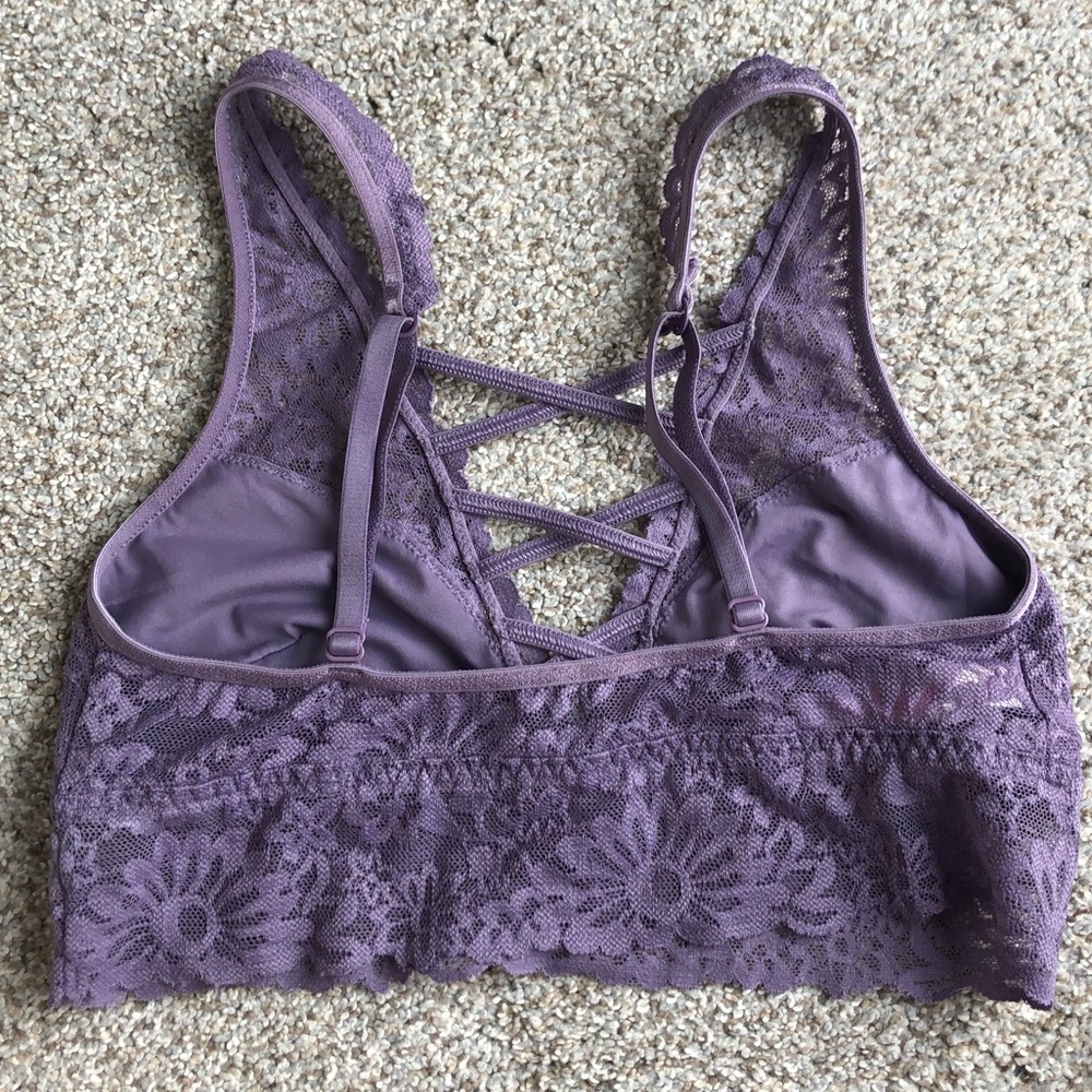 SOLD PINK Bralette - Picture 2 of 3